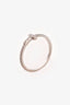 Tiffany & Co. 18k White Gold Diamond Wire Band Ring