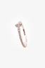 Tiffany & Co. 18k White Gold Diamond Wire Band Ring