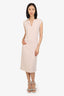 Strenesse Pink Sleeveless Iconic Pencil Dress Size 40