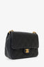 Pre-Loved Chanel™ 2023 Black Caviar Quilted Mini Sweetheart Flap Black