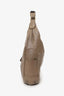 Tod's Khaki Green Leather Hobo Bag
