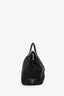 Prada Black Saffiano Leather/Nylon Bag With Strap