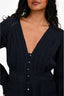 Veronica Beard Navy Lace Detail V-Neck Mini Dress Size 4