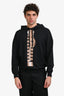 Louis Vuitton Black Zipper Print Hoodie Size XS Mens