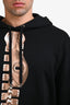 Louis Vuitton Black Zipper Print Hoodie Size XS Mens
