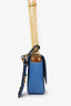 Valentino Blue/Red Leather Superhero Shoulder Bag