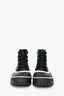 Givenchy Black/White Rubber Ankle Boots Size 37