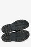 Givenchy Black/White Rubber Ankle Boots Size 37