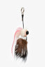 Fendi Black/White Karlito Bag Charm