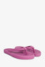 Isabel Marant Purple Rubber Thong Flat Sandals Est. Size 8/9