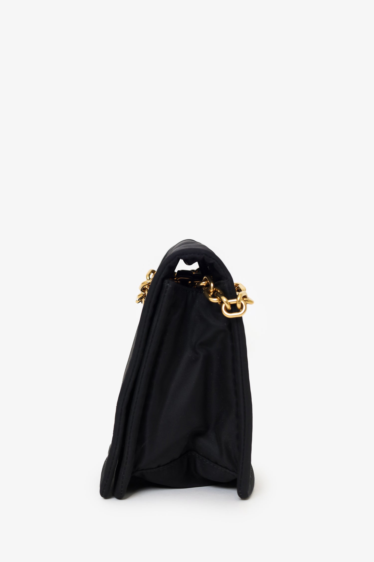 Prada Black Nylon Chain Shoulder Bag – Mine & Yours