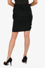 Phillip Lim Black Silk Wrap Skirt Size 0