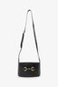 Gucci Black Leather 1955 Horsebit Drawstring Bucket Bag