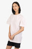 Dries Van Noten White Short Sleeve Shirt Size 36