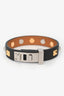 Hermès 2016 Black Swift Leather Mini Dog Bracelet