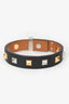Hermès 2016 Black Swift Leather Mini Dog Bracelet