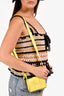 Bottega Veneta Yellow Intrecciato Candy Cassette Crossbody