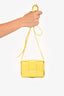Bottega Veneta Yellow Intrecciato Candy Cassette Crossbody
