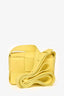 Bottega Veneta Yellow Intrecciato Candy Cassette Crossbody