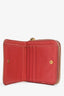 Miu Miu Coral Pink Compact Wallet (As Is)