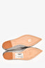Sophia Webster Grey Metallic Crystal Embellished Butterfly Wings Flats Size 38