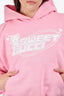 Gucci Pink 'Sweet Gucci' Printed Hoodie Size M