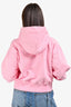Gucci Pink 'Sweet Gucci' Printed Hoodie Size M
