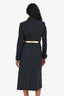 Michael Kors Black Pocket Detailed Midi Dress Size 4 US with Belt