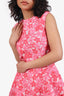 Simone Rocha Pink Floral Sleeveless Dress Size 6