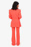 Alex Perry Coral Pink Blazer + Trouser Set Size 6