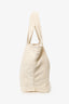 Pre-Loved Chanel™ Beige Terry Cloth Beach Tote & Towel Set