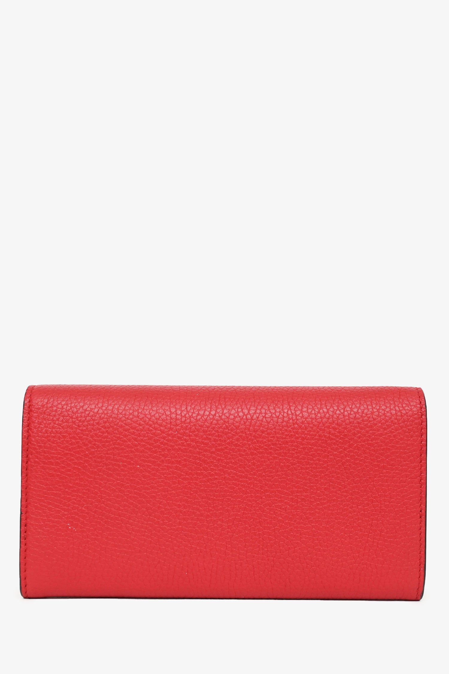 Gucci Red Leather Continental 'L'aveugle Par Amour' Wallet – Mine