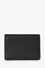 Alexander McQueen Black/Red Leather Logo Bi-Fold Card Holder