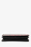 Alexander McQueen Black/Red Leather Logo Bi-Fold Card Holder