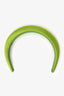 Prada Green Satin Headband