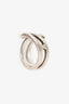 Hermes Sterling Silver Chaine d'ancre Punk Ring