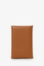 Hermès 2022 Gold Epsom Leather Calvi Duo Compact Card Holder
