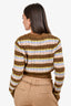 Andersson Bell Brown/Multicoloured Striped Cardigan Size XS