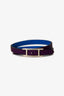 Hermès Purple Leather Double Tour Behapi Bracelet