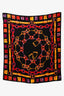 Gucci Black/Multicoloured Silk Horse-Bit Printed Scarf