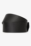 Christian Dior Black Leather 'Diorquake' Buckle Belt