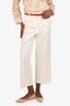 Weekend Max Mara White Wide-Leg Pants Size 6