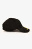 Balenciaga Black Yellow Logo Baseball Hat