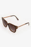 Tom Ford Brown Tortoiseshell 'Tracy' Sunglasses