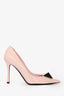Valentino Pink Patent Leather Rockstud Pointed Heels Size 37