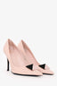 Valentino Pink Patent Leather Rockstud Pointed Heels Size 37