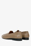 The Row Khaki Green Leather Loafer Size 38