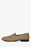 The Row Khaki Green Leather Loafer Size 38