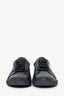 Saint Laurent Black Leather Logo Sneakers Size 43 Mens