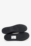 Saint Laurent Black Leather Logo Sneakers Size 43 Mens